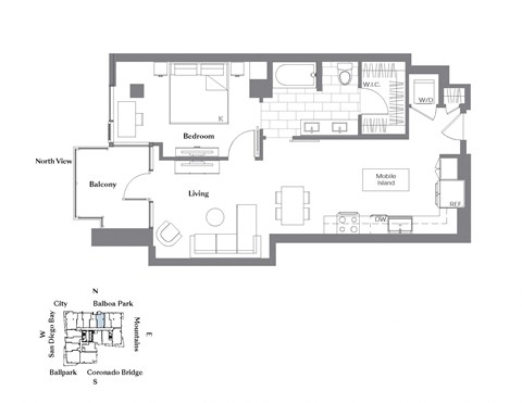 this is the floor plan of the apartment